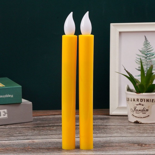 LED Lantern Flameless Ljuslampa GUL TYPE2 TYPE2 yellow Type2-Type2