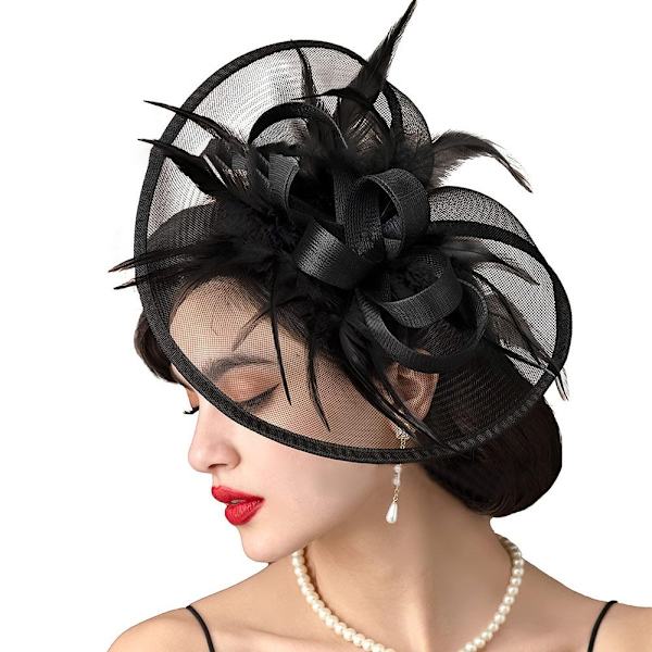 Hårband Party Headpiece ROSE RED Rose Red