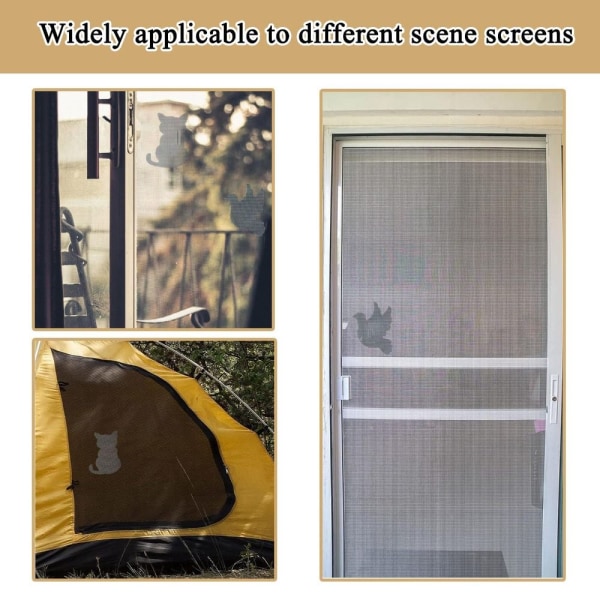 Ikkunaruudun korjaus Patch Screen Mesh Teippi 15 KPL CAT 15 KPL CAT 15pcs cat