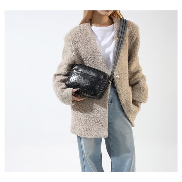Skuldertaske Messenger Taske SORT SORT Black