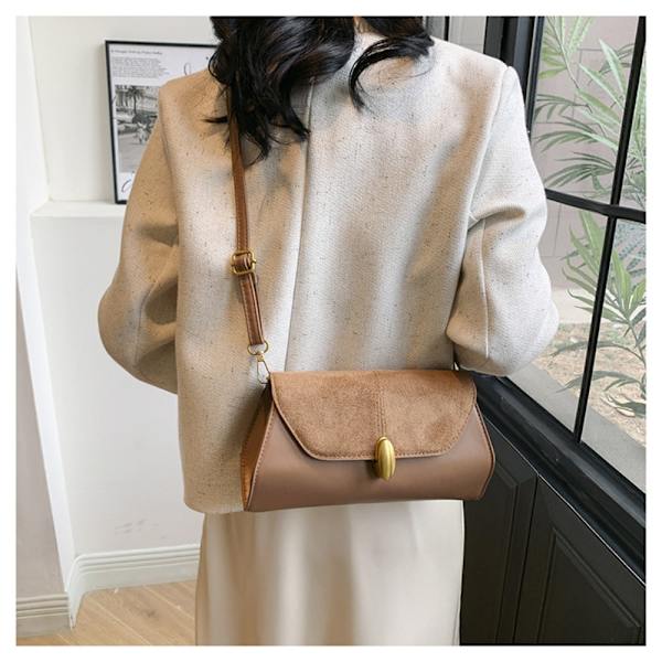 Axelväska Messenger-väska KHAKI Khaki
