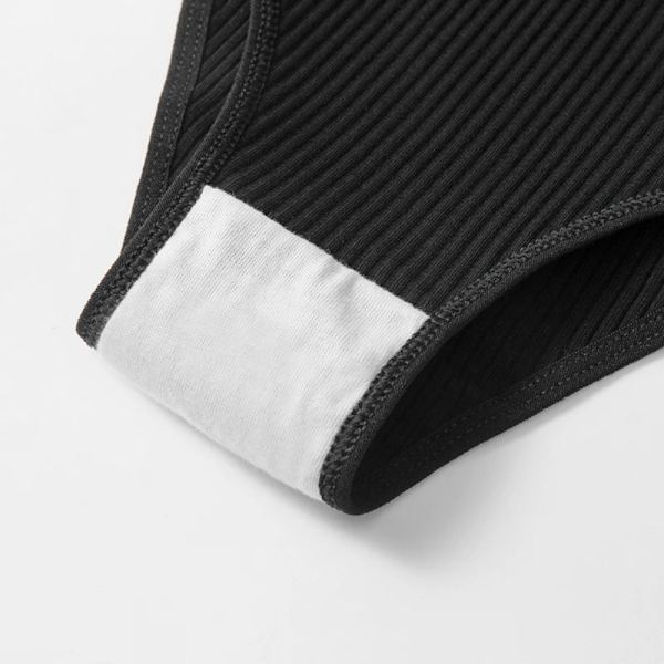 Sömlösa trosor Bomullshorts GRÅ M Grey M