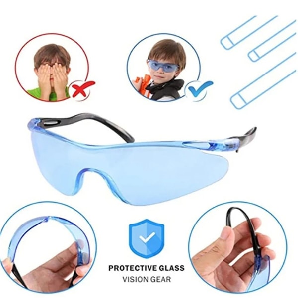 Sikkerhedsbriller Beskyttelsesbriller TRANSPARANT transparent