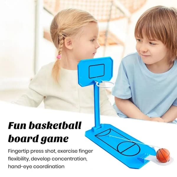 Bordsbasketspel Stress Relief Leksak GUL yellow