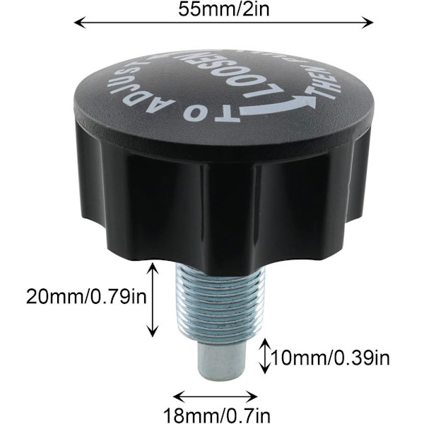 Pop Pull Pin Knopp Dragskruv Mutter 1 1 1