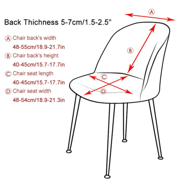 Duckbill Stoltrekk Liten krakk Slipcovers GUL yellow