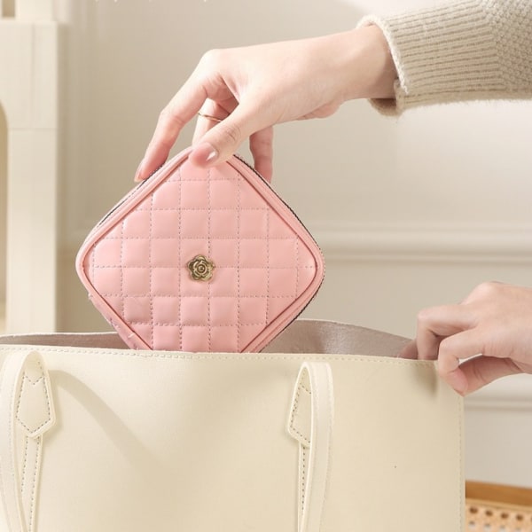 Sanitetsbind Oppbevaringsveske Mini Makeup Bag ROSA pink