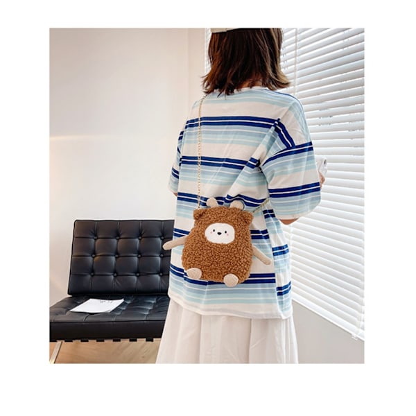 Crossbody Bag Axelväska BRUN brown
