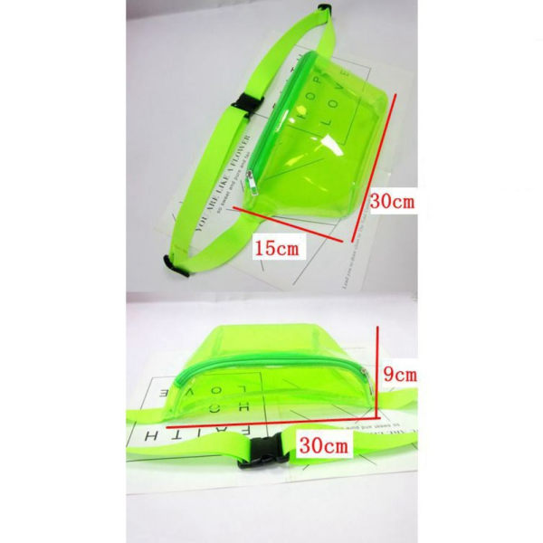 Sport Fanny Pack Crossbody bröstväska VIT white