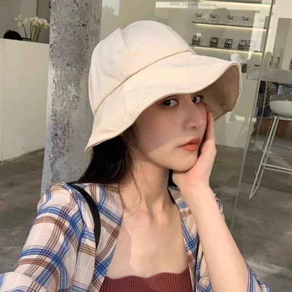 Dam Solhatt Cap VIT White