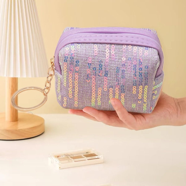 Myntpåsar Handväska Organizer VIT White