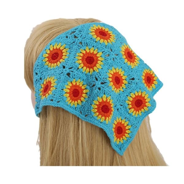 Hæklet Tørklæde Trekant Tørklæde 2 2 2