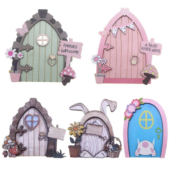 Miniatyr Elf Door Fairy Tale Gate E E E