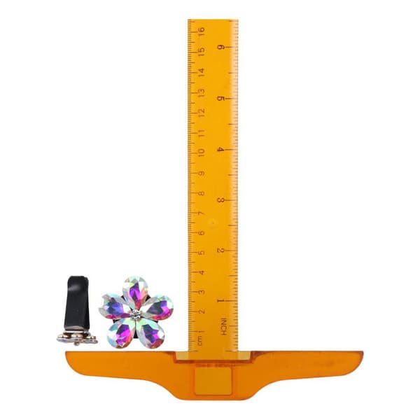 5 stk. Bling Blomst Bil Luftventil Klips Blomst Form Luftfrisker