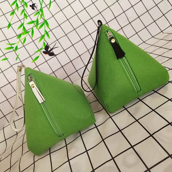 Zongzi Förpackningslåda Zongzi Presentförpackning VIT REM VIT REM SWhite Strap
