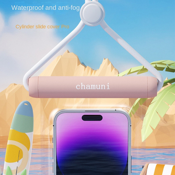 Mobiltelefon Vanntett Veske Hengende Hals Outdoor Reiseveske white
