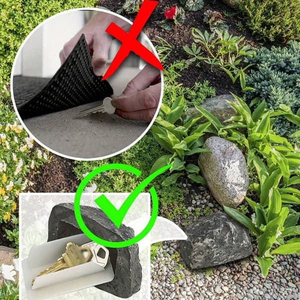 Nyckelorganisatör Nyckelfodral Stenform Nyckellåda