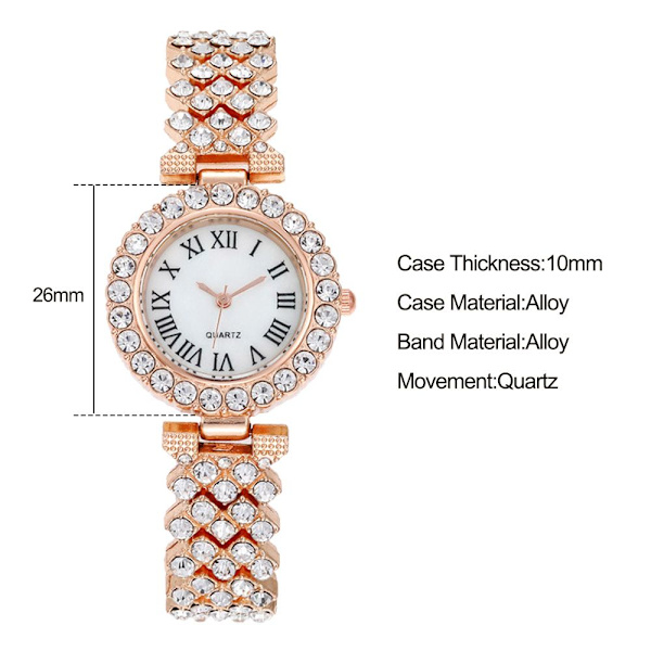 Dameur Quartz Armbåndsur SØLV Silver