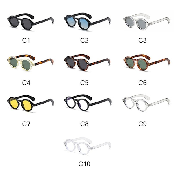 Pyöreät aurinkolasit Punk Shades C7 C7 C7