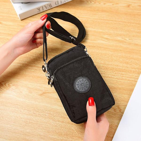 Telefontaske Korttaske SORT BLACK