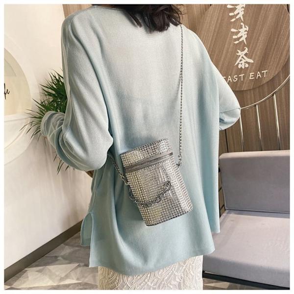 Axelväska Crossbody-väska SILVER silver