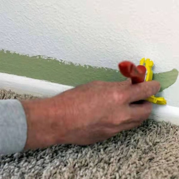 Paint Edger Tool Seinäreunasivellin reunamaalaussivellin Red