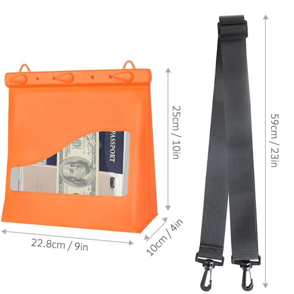 Svømning Vandtæt Taske Messenger Bag GRØN Green