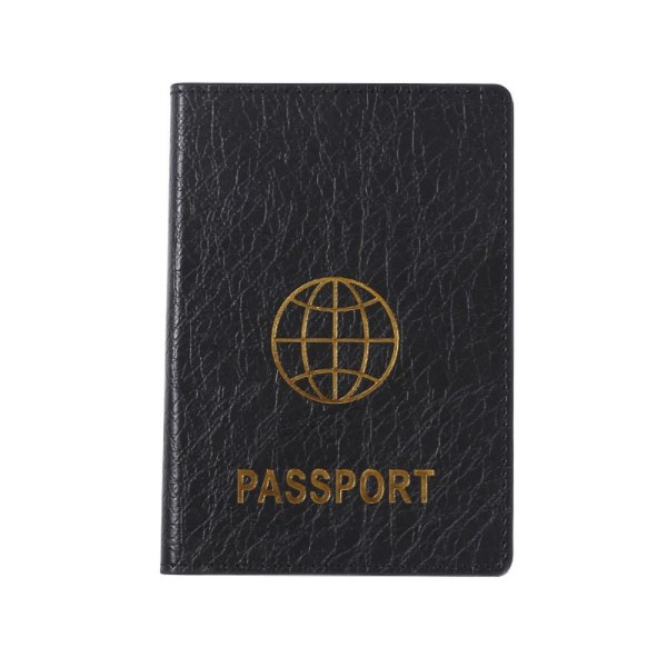 RFID Passport Cove Passport Protector 01-SORT 01-SORT 01-Black