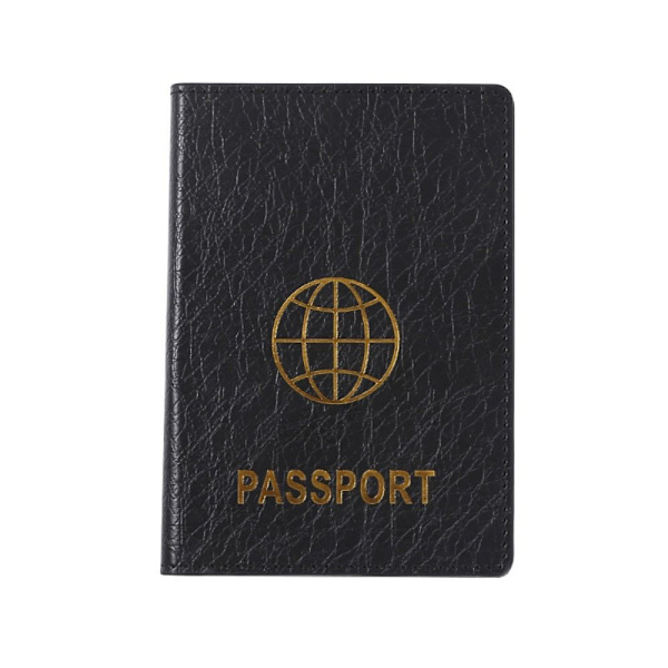 RFID Passport Cove Passport Protector 01-SVART 01-SVART 01-Black