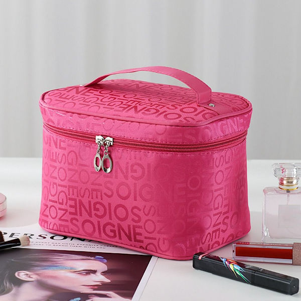 Kosmetisk taske Makeup Case Organizers RØD red