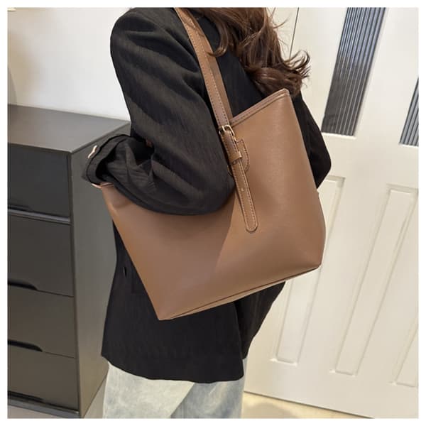 Skulderveske Messenger Bag KAFFE Coffee