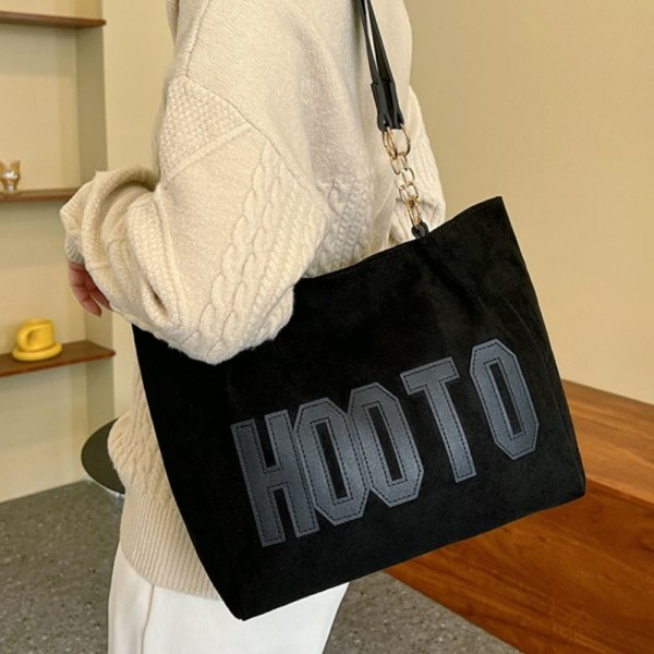 Axelväska Tote Big Bag KAFFE coffee