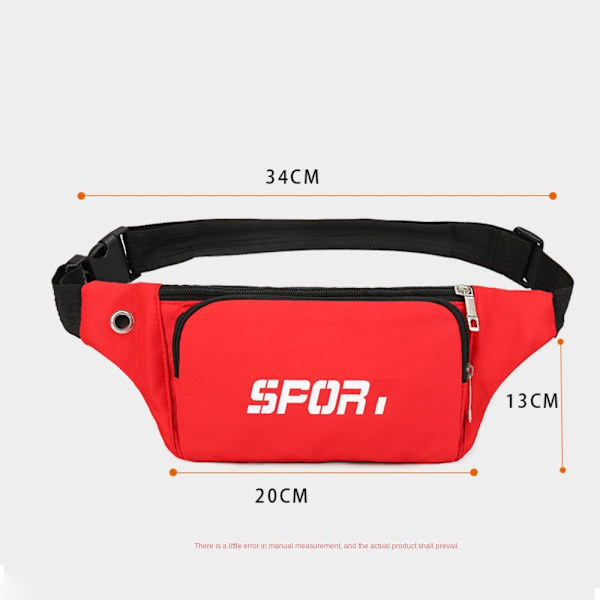 Midjeväska Chest Pack SVART Black