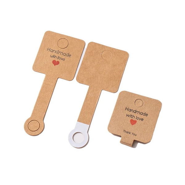 50 st Armband Display Cards Smycken Kartong 3 3 3