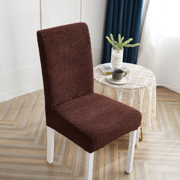 Matstolsskydd Vattentätt Jacquard Sittskydd KAFFE coffee