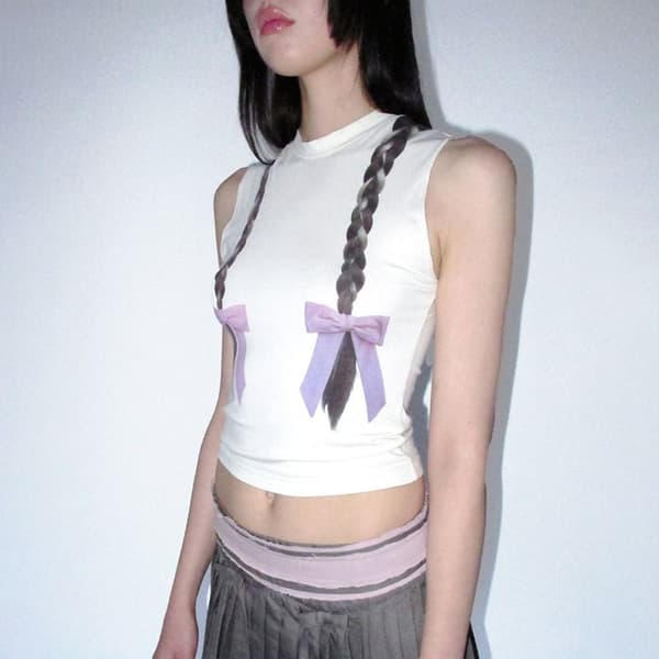 Dame Crop Tops Bralette Vest S S