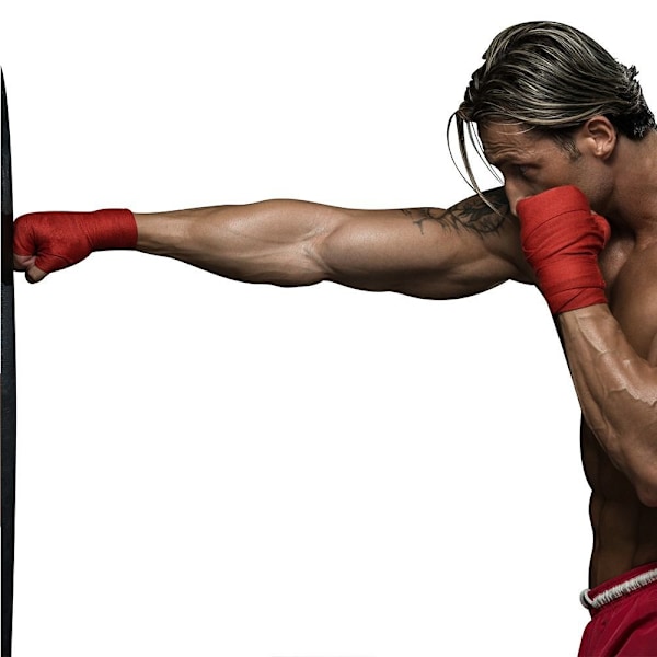 Boxning Wraps Mjuka Armband RÖDA 1 PAR 1 PAR red 1pair-1pair