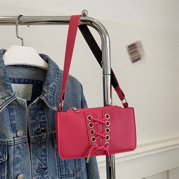 Underarmsväskor Axelväska ROSA RÖD rose red