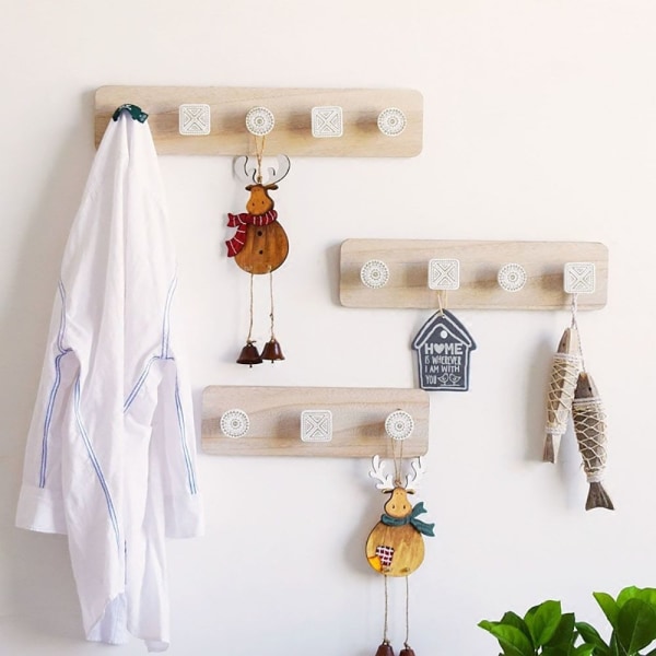 Vægkroge Nøgleholder 4 KROGE 4 KROGE 4 Hooks