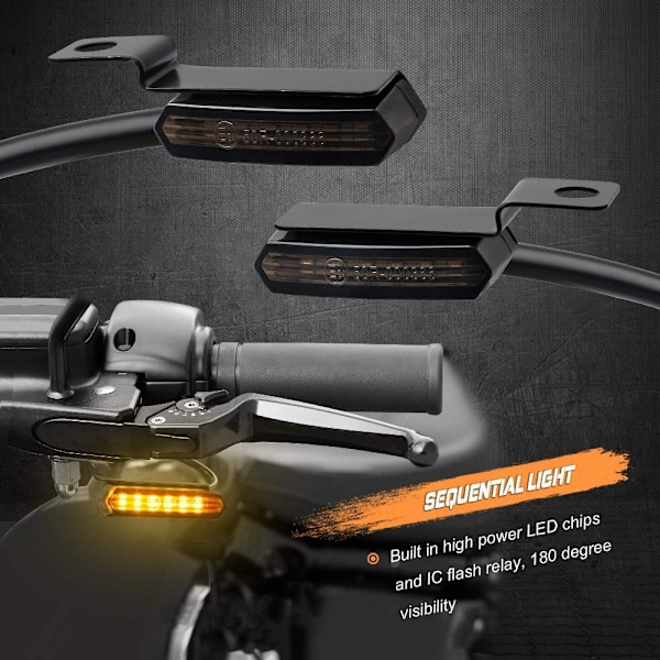 1 par Universal Blinkers Mini Blinkers LED Blinkers