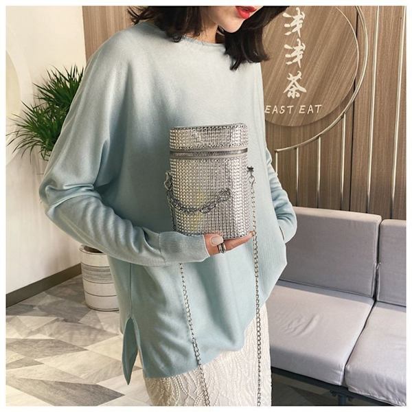 Axelväska Crossbody-väska SILVER silver