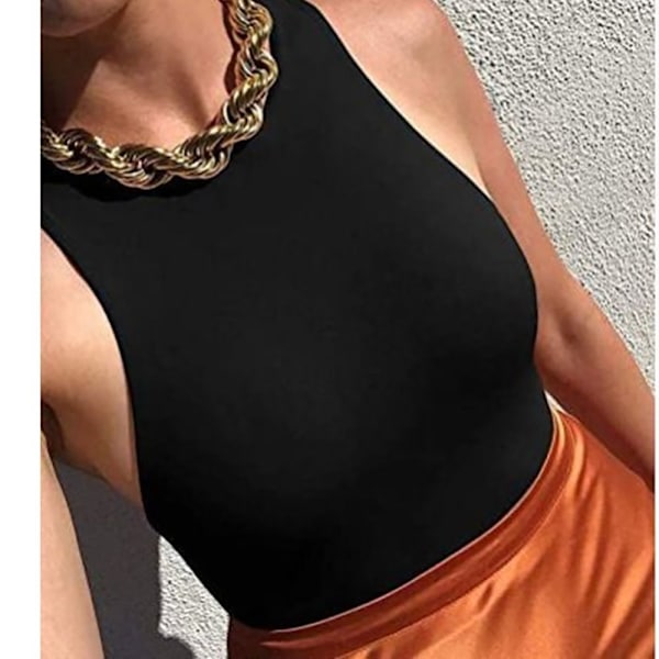 Bodysuits til kvinder Shapewear Bodysuit BLACK M Black M