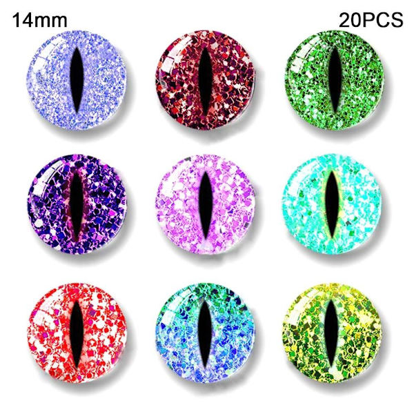 20st/10 par Eyes Crafts Eyes Puppet Crystal Eyes 14MM 14MM 14mm