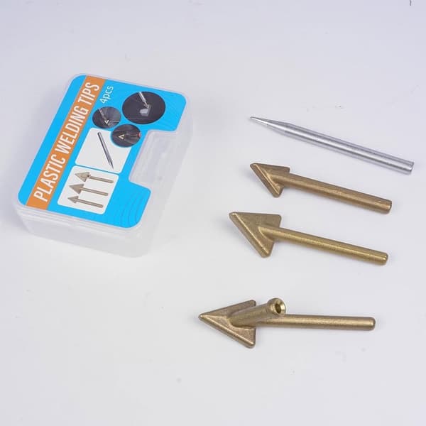Loddebolt Pistol Tips Trekantet Kobberhode 2 STK 2 STK 2PCS