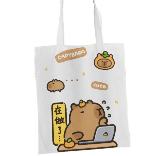 Kangaslaukku Sarjakuva Capybara Tote 6 6 6