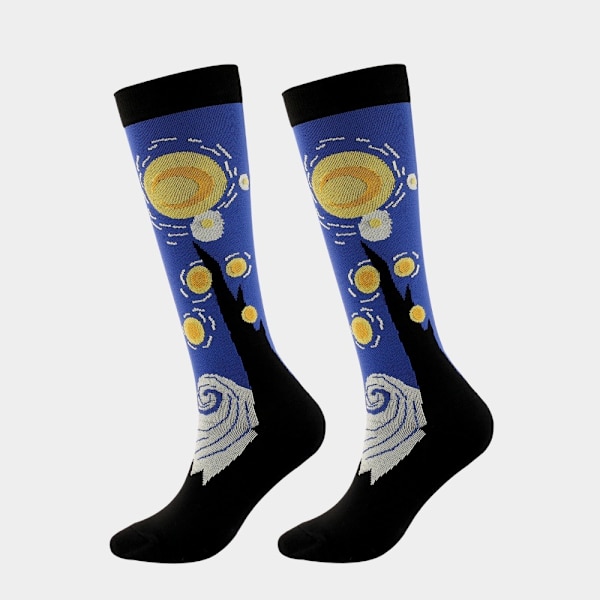 Sports Trykstrømper Elastiske Strømper S/MSTYLE E STYLE E S/MStyle E