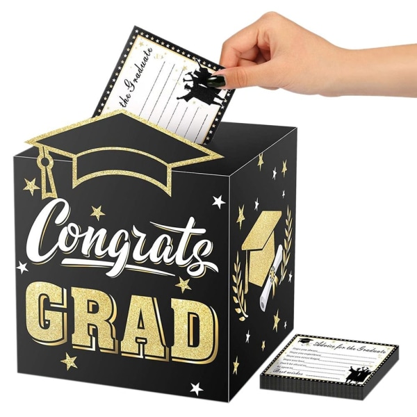 2024 Graduation Season Message Box Layout for dimissionsceremoni light blue
