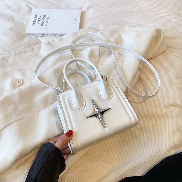 PU Läderväska Mode Minimalistisk Handväska KHAKI Khaki