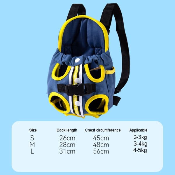 Hundebag Valp Skulderveske BLÅ L Blue L