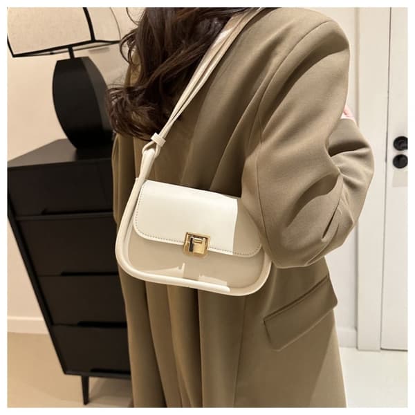 Messenger Taske Firkantede Clutch Tasker KAFFE coffee